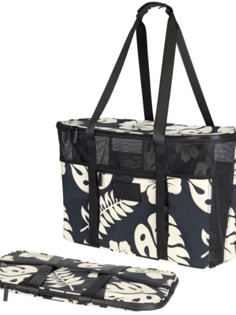 *For vanceposh* 2 Black Aloha collection collapsible tote bags - Picture 5 of 5